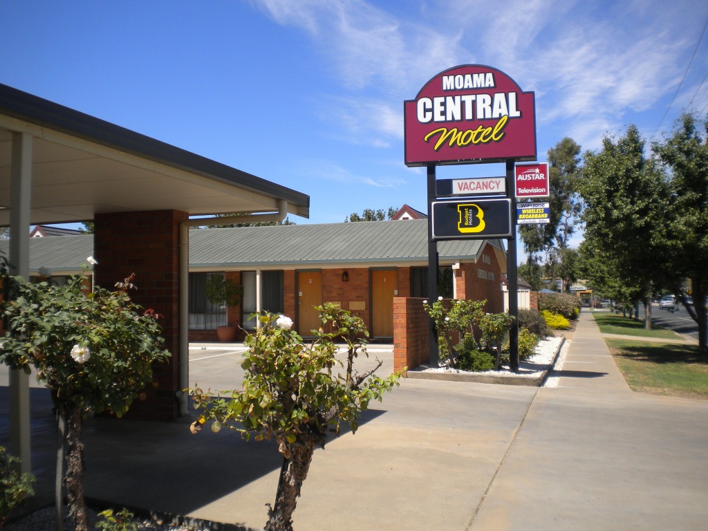 Motel Front A – Moama Central Motel